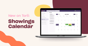 Read more about the article New on Torii: Showings Calendar